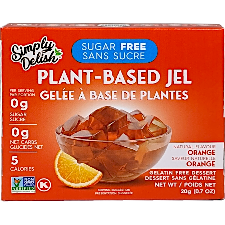 Plant-based Sugar Free Jel - Orange